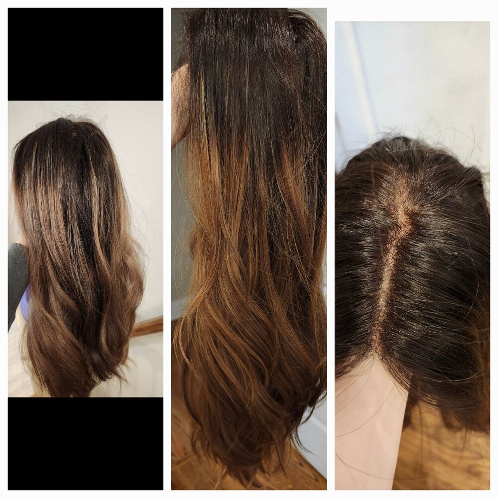Lace top wig sheitel
